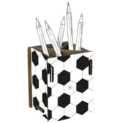Werkhaus Stiftebox - Fußballmotiv