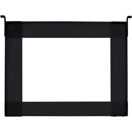 vidaXL Waschmaschinen-Podest Schwarz 64 x 55 x 32,5 cm