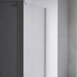 Koralle TwiggyPlus Trennwand kurz 80 x 160 cm VZ00608016AA1, Duschkabinen, silber matt