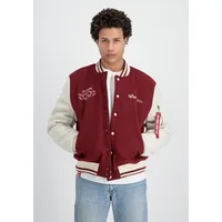 Alpha Industries Varsity Air Force Jacke Red XL
