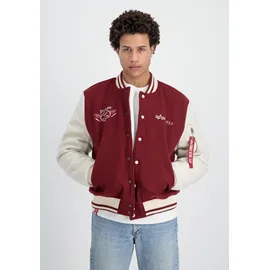 Alpha Industries Varsity Air Force Jacke Red XL