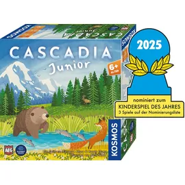Kosmos Brettspiel 68488, Cascadia Junior, ab 6 Jahre, 2-4 Spieler