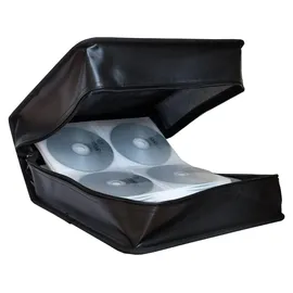 MediaRange Kunstledertasche für 400 CD/DVDs