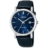 Lorus Klassik Herren-Uhr mit Palladiumauflage und Lederband RG841CX9