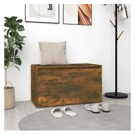 vidaXL Flurbank 80x40x45 cm Räuchereiche braun