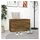 vidaXL Flurbank 80x40x45 cm Räuchereiche braun