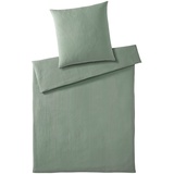 ELEGANTE Bettwäsche Smooth 7095, Blau|Grau|Grün|Rosa|Weiß, 80 x 80 cm