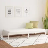 vidaXL Tagesbett 90 x 200 cm weiß