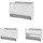 Lorelli Babybett Dream 60 x 120 cm umbaubar Schreibtisch Kinderbett Schaukelbett weiß grau