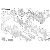 Bosch Ersatzteile für GST 18 V-LI S Akku-Stichsäge
