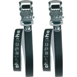 Zéfal Zefal Pedalriemen schwarz 370mm, Leder Riemen Pedal