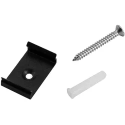 EUROLITE Halterung für U-Profil 20mm Metall sw