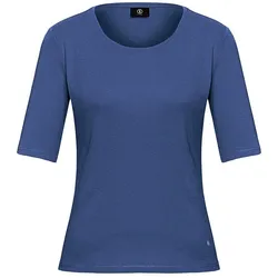 Rundhals-Shirt Modell Velvet Bogner blau, 46