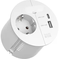 Bachmann LOOP IN CHARGE 1xCEE7/3 1xUSB A/C 22W 1xKBD