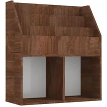 vidaXL Kinderregal vidaXL 71 x 30 x 78,5 cm Eiche braun