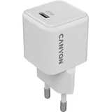 Canyon CU20C GaN 20W 1xPD Eu-wandladegerät Weiß