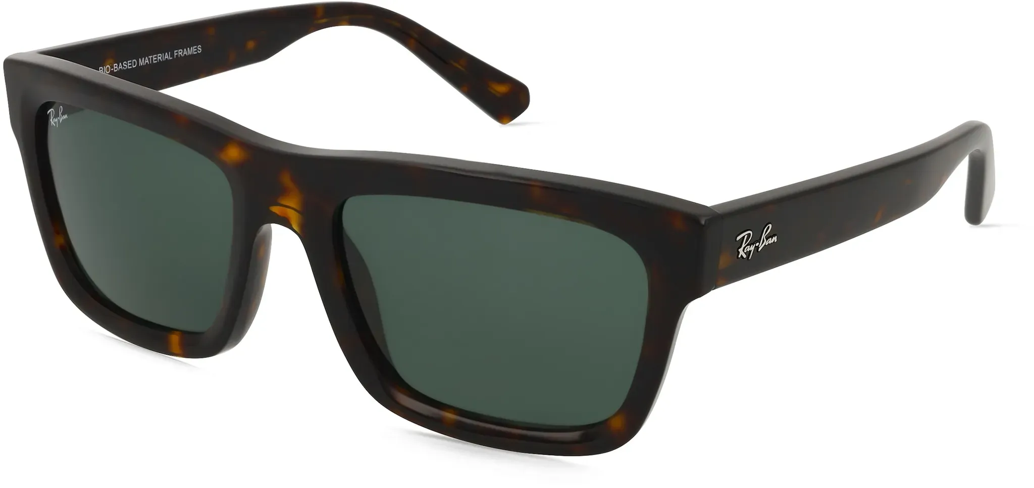 Ray-Ban 0RB4396 WARREN Unisex-Sonnenbrille Vollrand Eckig Acetat-Gestell, Havanna