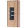 Uno Vitrine Argon 93 x 38 x 210 cm Mehrfarbig