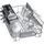 Bosch SPV4HKX12E Einbau-Geschirrspüler (vollintegrierbar, 598 mm, Weiß)
