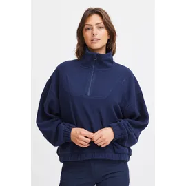 North Bend Fleece NBConza Troyer Pullover Blau 40