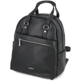 L.Credi Filippa City Rucksack 32 cm Schwarz