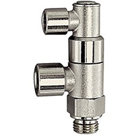 Riegler Stoppventil pneumatisch betätigt, G 1/8, G 1/8 i.,