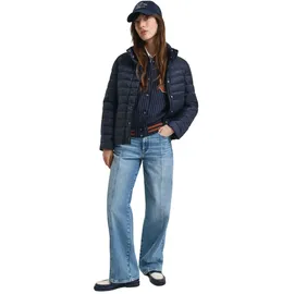 GANT Damen LIGHT DOWN Jacket Jacke, Evening Blue, 50 - 3XL