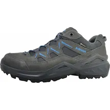 Lowa Sirkos Evo GTX Lo Herren graphit/blau 43,5