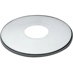 Hahnrosetten Messing verchromt (Ausführung: Hahnrosette Messing verchromt DN 25 1'' 67x25mm)