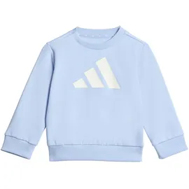 adidas BIG LOGO ESSENTIALS JOGGER Glow Blue/White 104