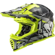 LS2 MX437 Fast Evo II Mini Schwarz L