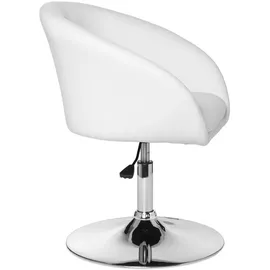 KADIMA DESIGN Design Relaxsessel SPM2.158 Loungesessel Kunstleder Cocktailsessel weiß, | Gr.: onesize