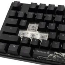 Ducky One 3 Classic TKL - Tastatur, RGB MX SPEED RGB Silver, USB, US (DKON2187ST-PUSPDCLAWSC1)