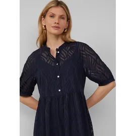 s.Oliver Maxikleid Semitransparent Blau 40