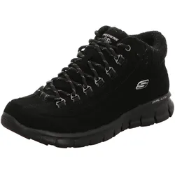 Skechers Damen Schnürstiefel Synergy - Winter Nights in schwarz