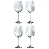 Nachtmann Tastes Good Gin Tonic Gläser + 4 Glastrinkhalm...