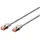 ewent Netzwerkkabel RJ45 Cat 6 S/FTP, 50cm grau