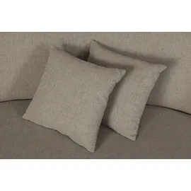 LeGer Home by Lena Gercke 2-Sitzer "Dilara", beige, B:170cm H:87cm T:89cm, Struktur fein 100% Polyester);Samtoptik (100% Polyester);Bouclé (100% Polyester), LEGER HOME BY LENA GERCKE, Sofas, gerundete Rückenlehne und Front, in 3 Bezugsqualitäten