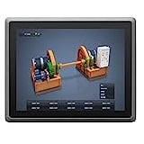 SunKol 15 Zoll lüfterloser Industrie-Panel-PC, All-in-One Panel-PC mit kapazitivem Touchscreen, 2xUSB2.0, 2xUSB3.0, HDMI, 2xRS232, LAN (I3-7100U, 16 GB RAM, 256 GB SSD)