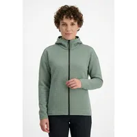 Jack Wolfskin Fleecejacke grün / schwarz M