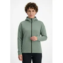 Jack Wolfskin Fleecejacke grün / schwarz M