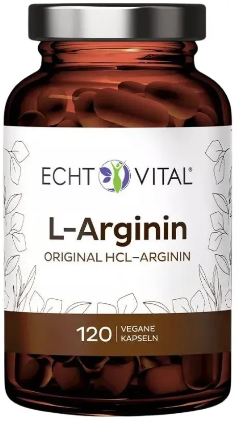 L-Arginin Kapseln (120 Stück) - Echt Vital