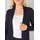 Base Level Longstrickjacke "Yayla long", Damen, Gr. 44, blau (navy dunkelblau), Strick, Obermaterial: 94% Viskose, 6% Elasthan, unifarben, figurumspielend ca. Mitte Oberschenkel, tiefer Rundhals, Strickjacken Longstrickjacke, ohne Verschluss