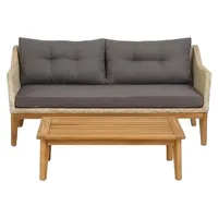 Endorphin Larissa Loungeset 2-tlg. braun
