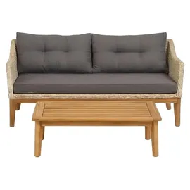 Endorphin Larissa Loungeset 2-tlg. braun