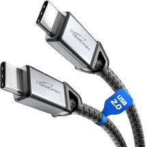 KabelDirekt – USB-C-Kabel – 2x2m – USB 2.0, 60W PD
