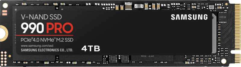Samsung 990 PRO 4 TB PCIe 4.0 NVMe M.2 SSD