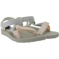 TEVA Original Universe Damen Sandalen leichte Freizeit-Schuhe glitzernd Outdoor-Sandale 1135370/PMML Silber/Rosa/Grau - 40