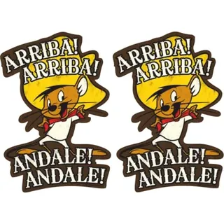 cut-it folientechnik & design MG304 / 2X Speedy Comic Aufkleber je 7x5cm Hot Rod Tuning Sticker Muscle Car Racing Old School Vintage Retro Style Oldtimer Auto