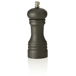 WAS Germany Salzmühle Metal mit Edelstahl-Mahlwerk, Höhe 15 cm, Edelstahl
